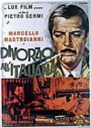 Divorce--Italian Style Poster